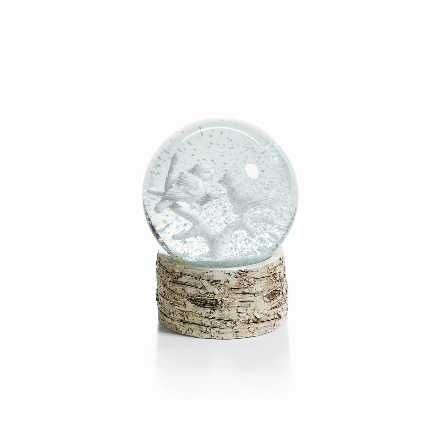 Snow Globe on Birch