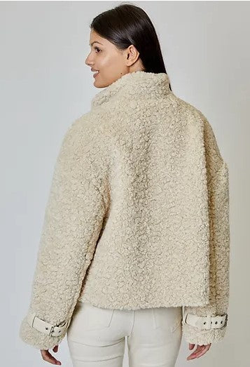 Fallon Faux Sherpa Jacket