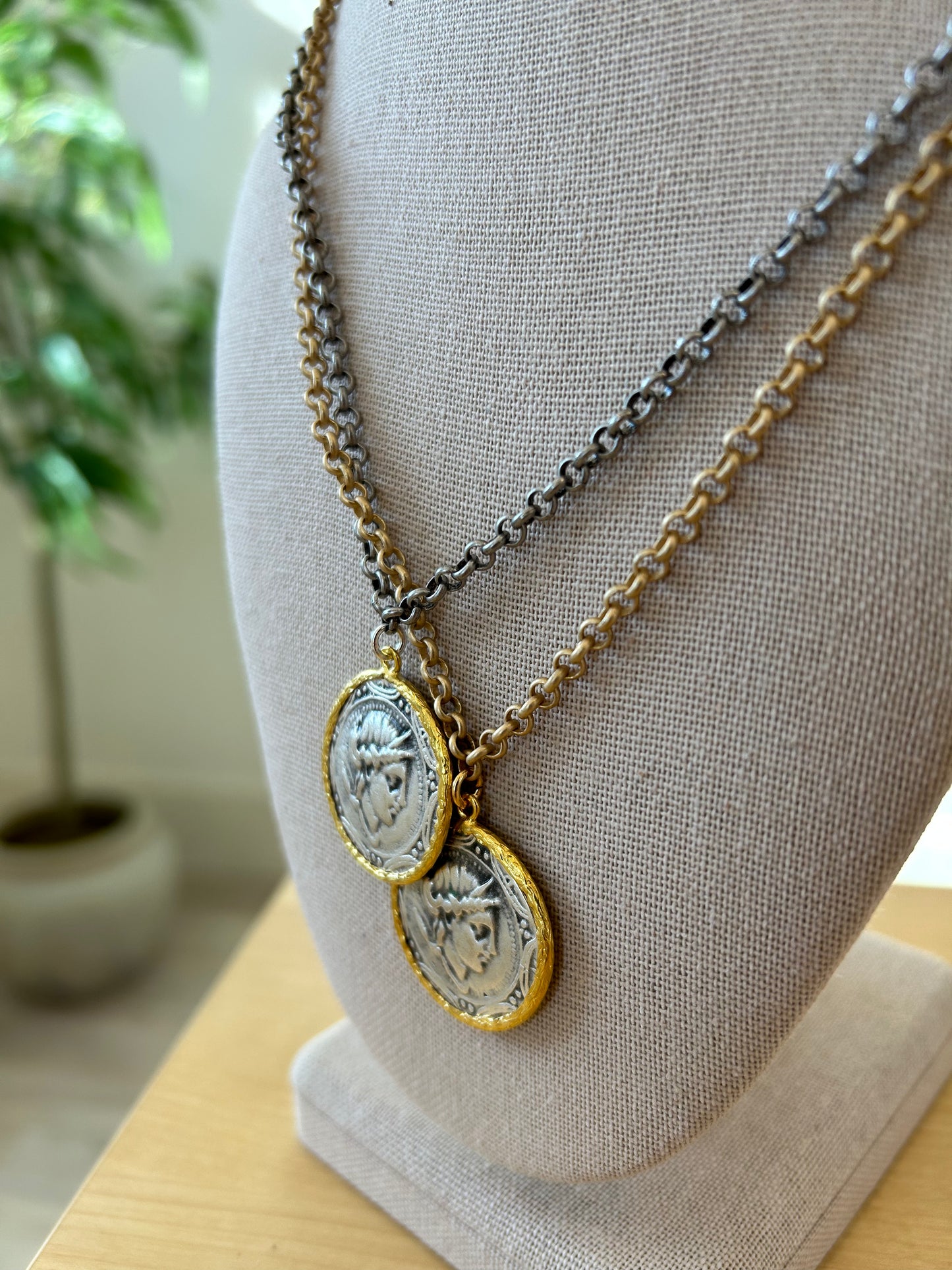 Gold Coin Necklace