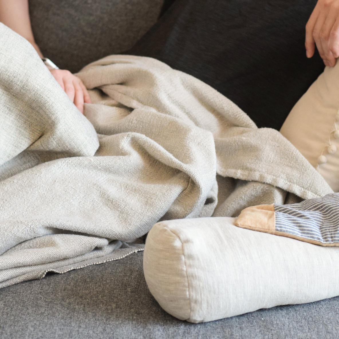 Classic Cotton Yoga Blanket
