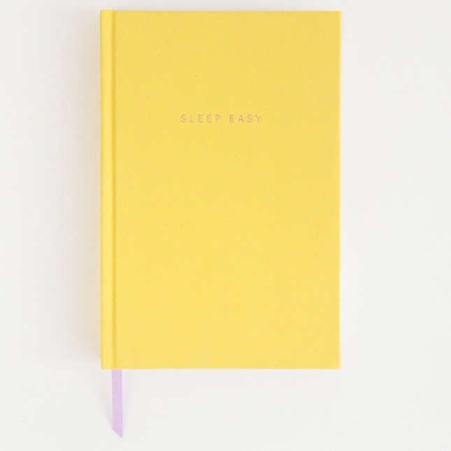 "Sleep Easy" Hard Cover Mindful Journal