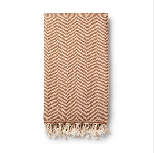 Sema Herringbone Throw