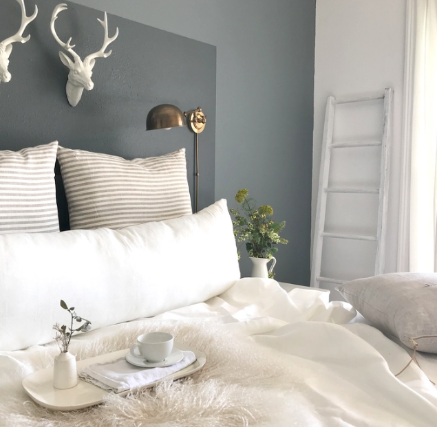 Linen Oatmeal Striped Oversize Cushion