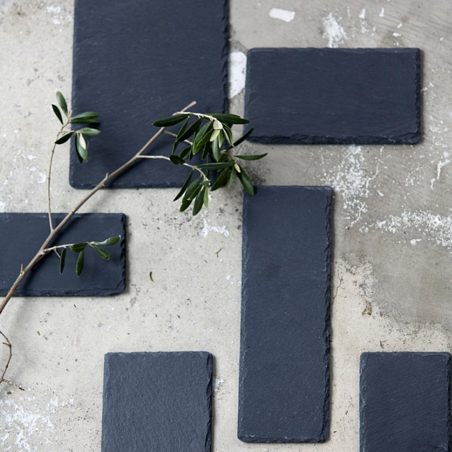 Pure Slate Serving Plate