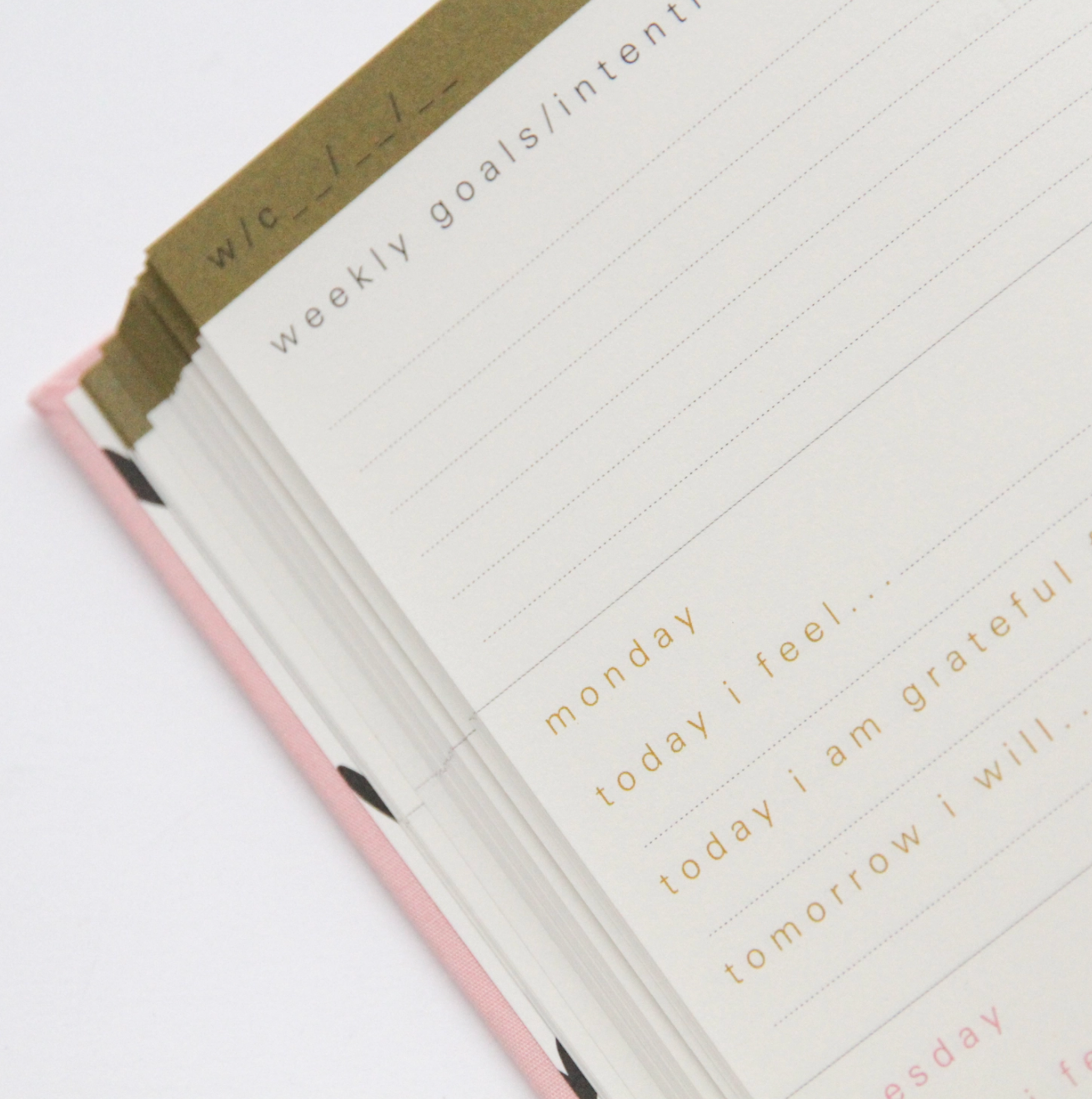 "Live Well" Hardcover Journal