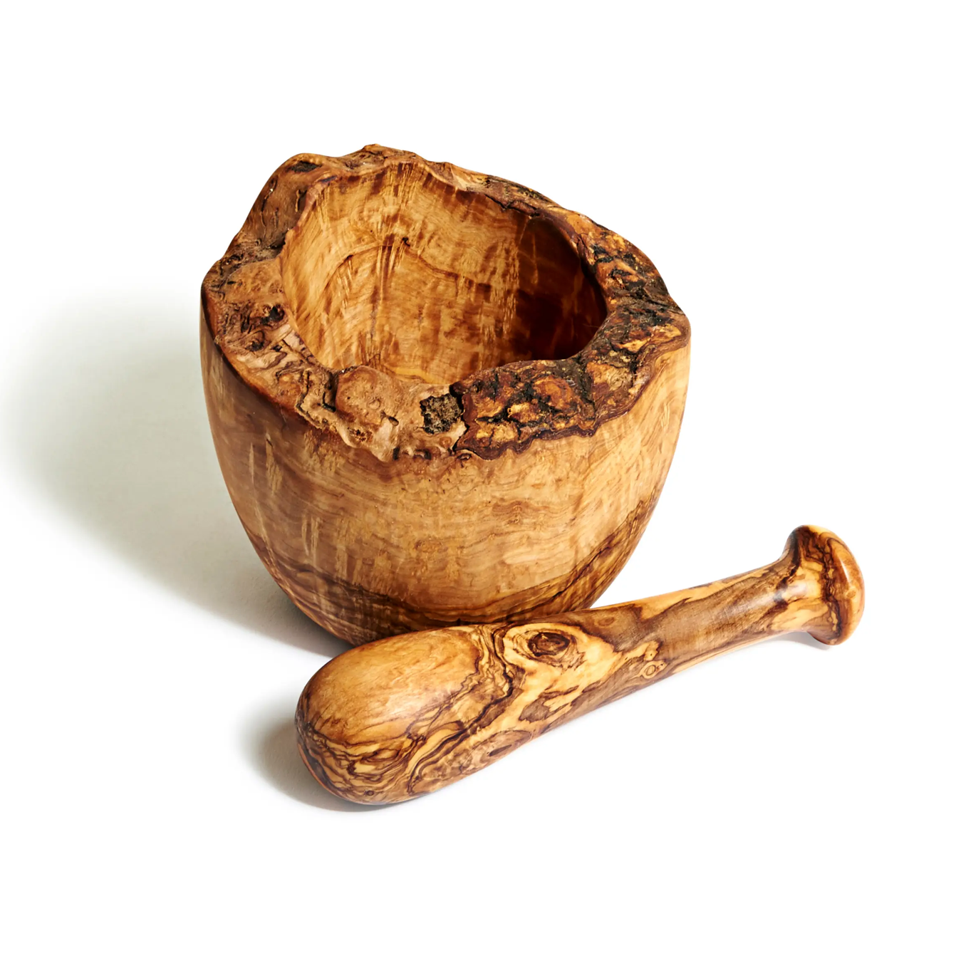 Rustic Mortar + Pestle