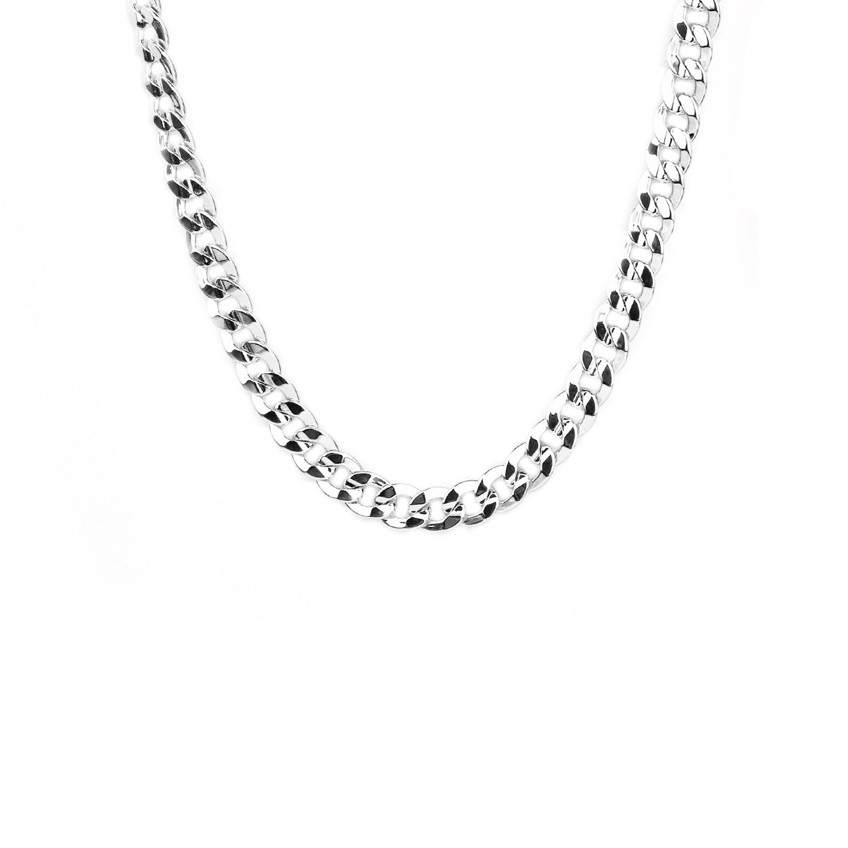 13" Wide Cuban Link Necklace