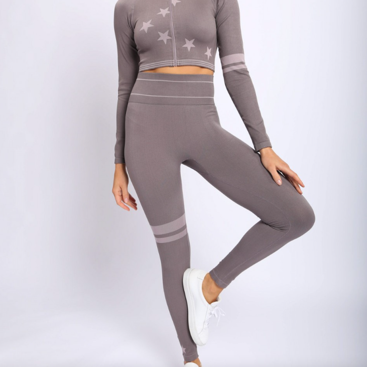 Stars and Stripes Seamless High-Rise Leggings