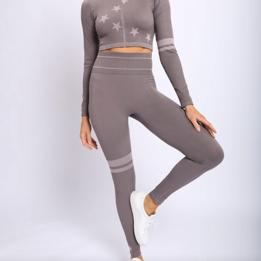 Stars and Stripes Seamless High-Rise Leggings