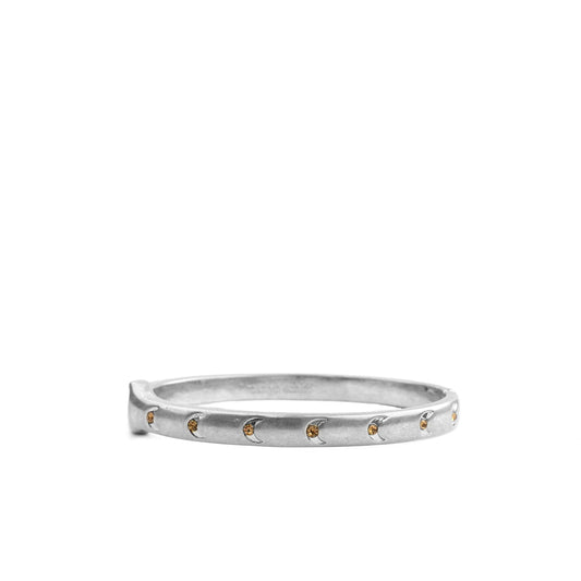 Crystal Moon Bangle
