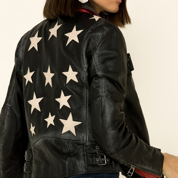 Christy Leather Motorcycle Jacket