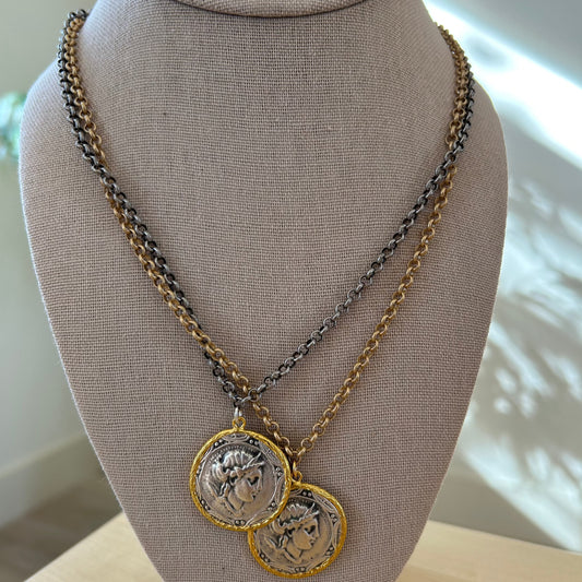 Gold Coin Necklace