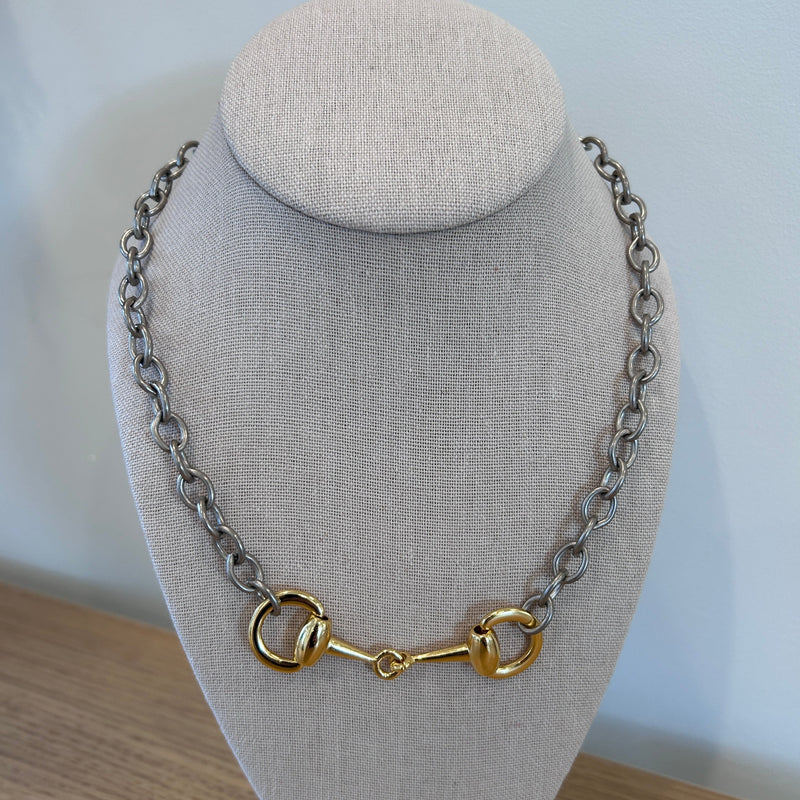 Snaffle Necklace