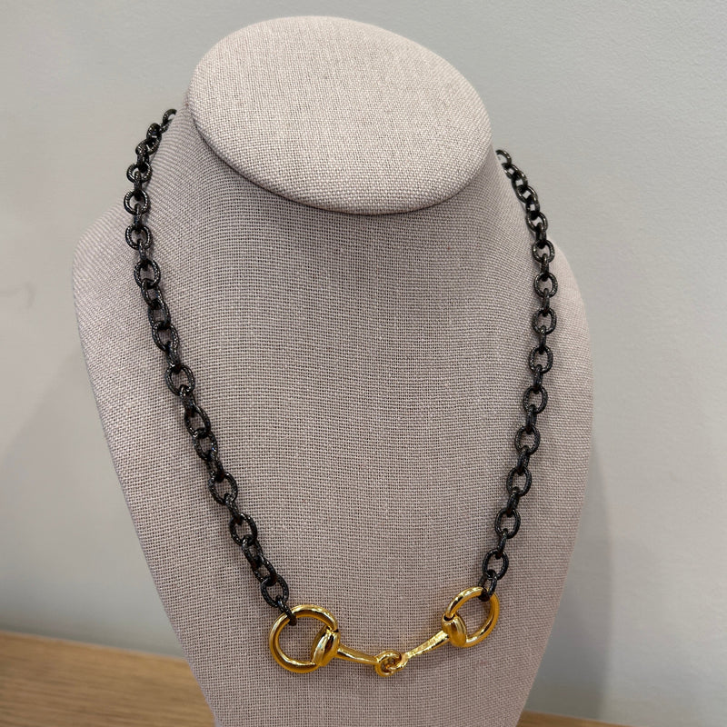 Snaffle Necklace