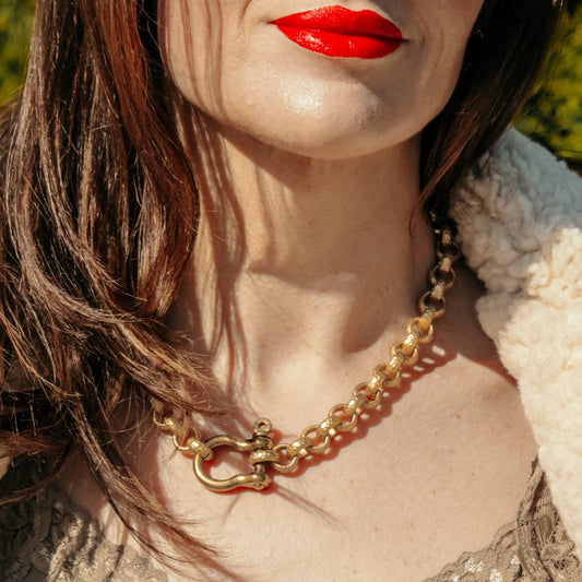 Chunky Shackle Necklace