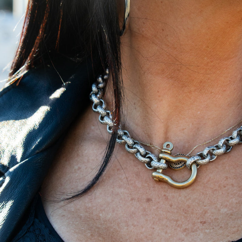 Chunky Shackle Necklace