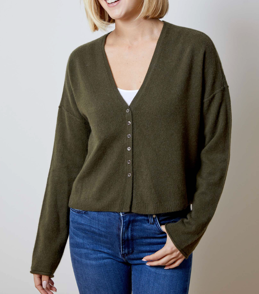 Easy V-Neck Cardigan