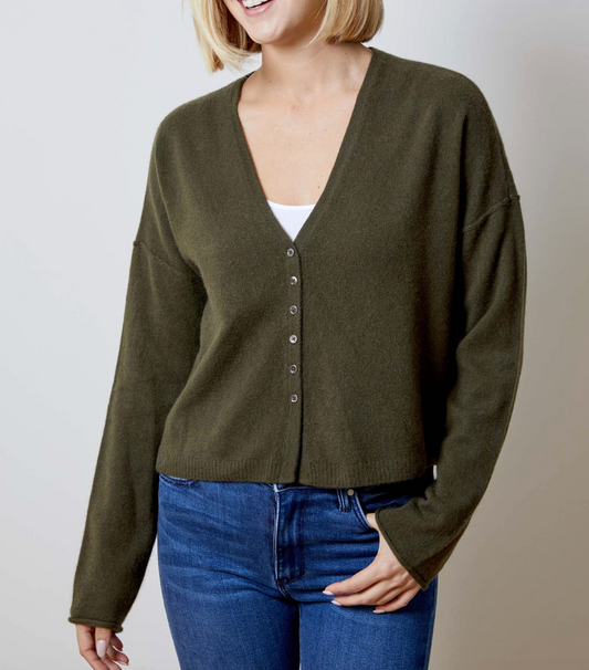 Easy V-Neck Cardigan