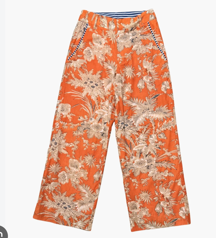 Nibi Edison Cotton Print Pants