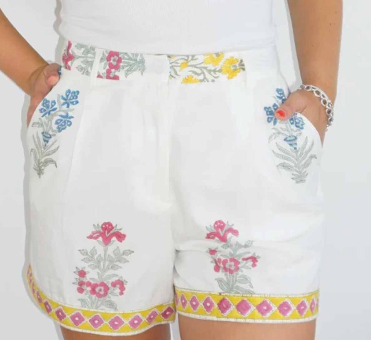 Nibi MTK Cotton Print Stella Shorts