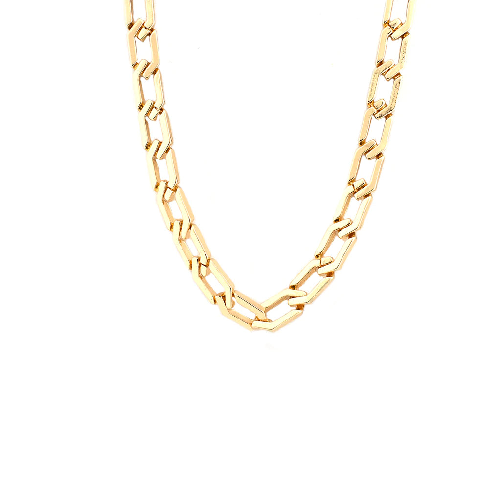 Hexagonal Link Necklace