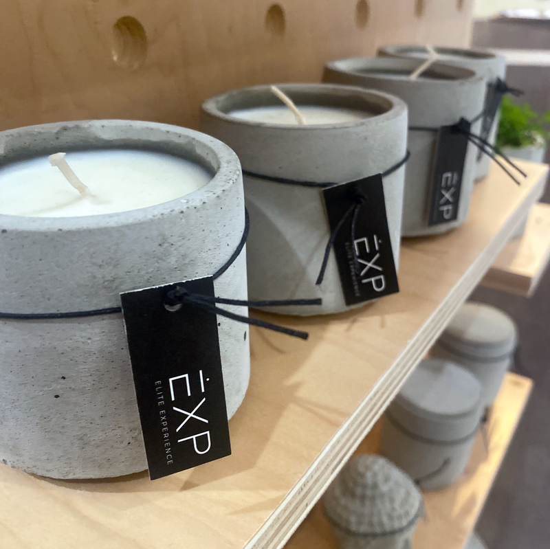 EXP 7 OZ. Small Cement Candle