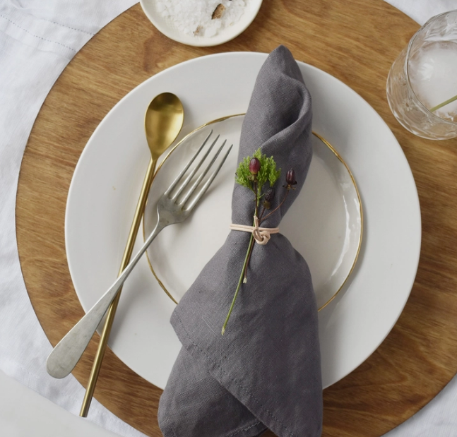 Steel Linen Napkin
