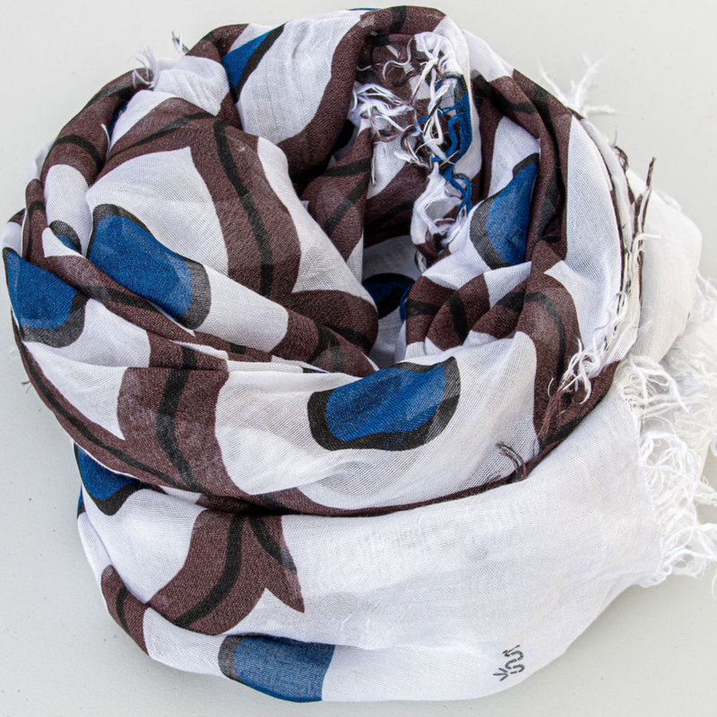 Foulard Bamboo Scarf from Italy