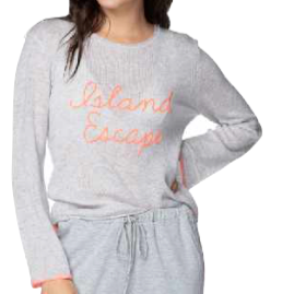 "Island Escape" Cashmere Sweater