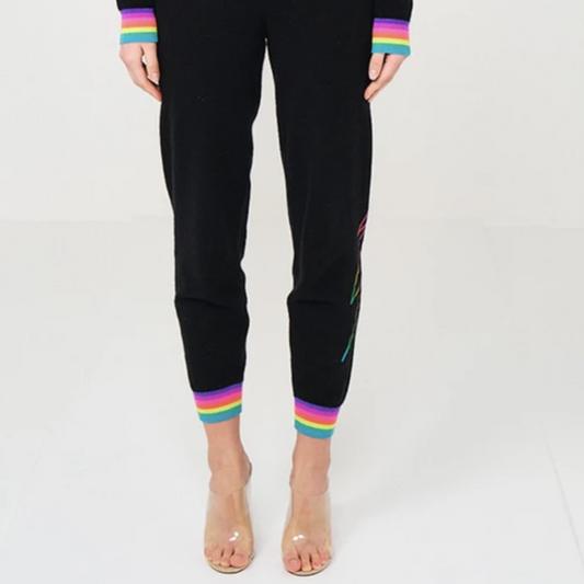 Rainbow Thunder Strike Cashmere Jogger