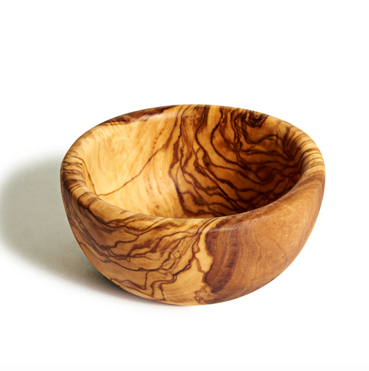 Small Olive Wood Dipping Bowl