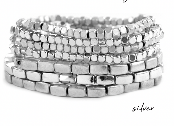7 Strand Stretch Bracelet