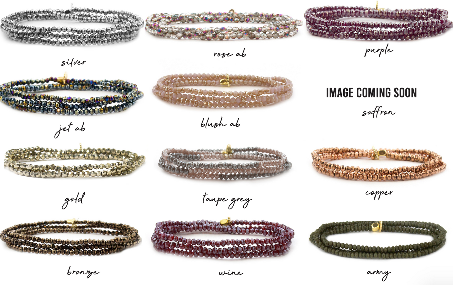 Mini Stretch Beaded Bracelet